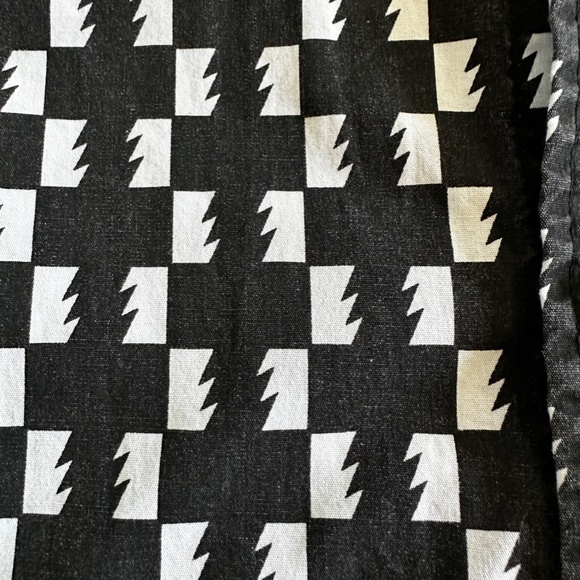 Hundreds short sleeve checked button-up shirt - L - Black & white - Picture 4 of 6